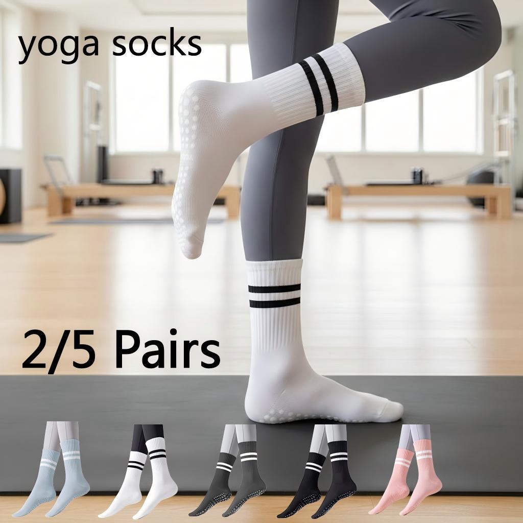 Pilates Yoga Workout - Meias de Yoga Antiderrapantes para Mulheres,
