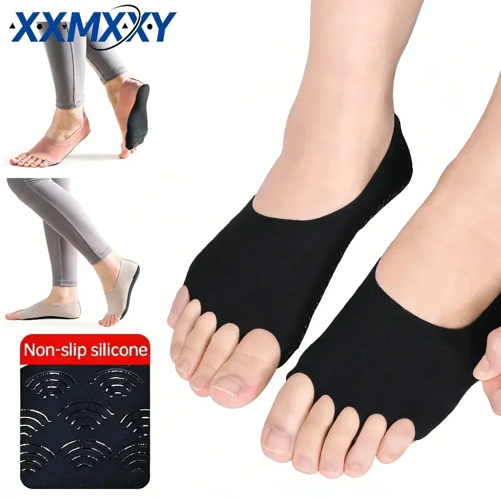 Pilates Yoga Wear - 1 Par de Meias de Yoga