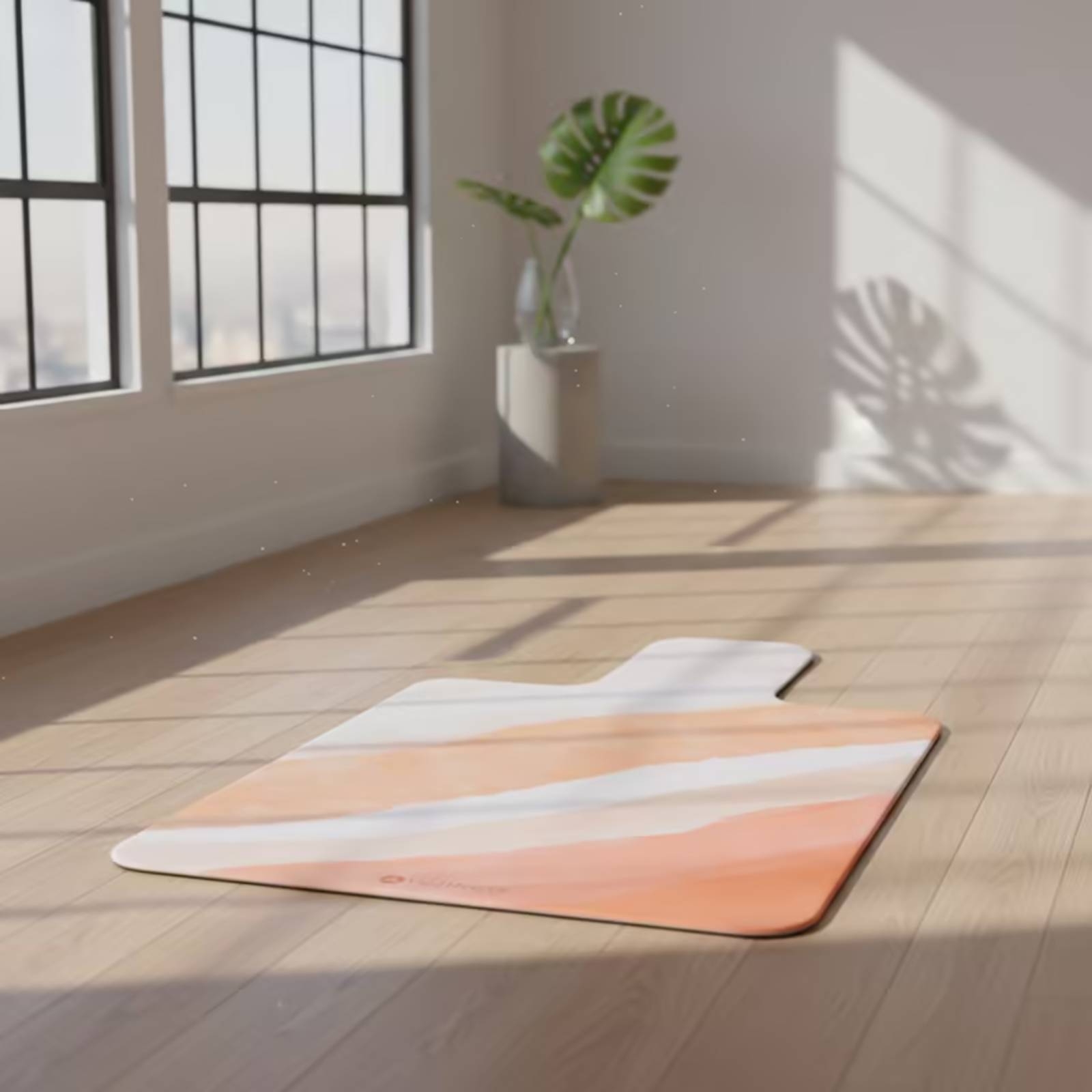 Pilates & Yoga Knokke - Tapete de Exercício em Suede, Tapete