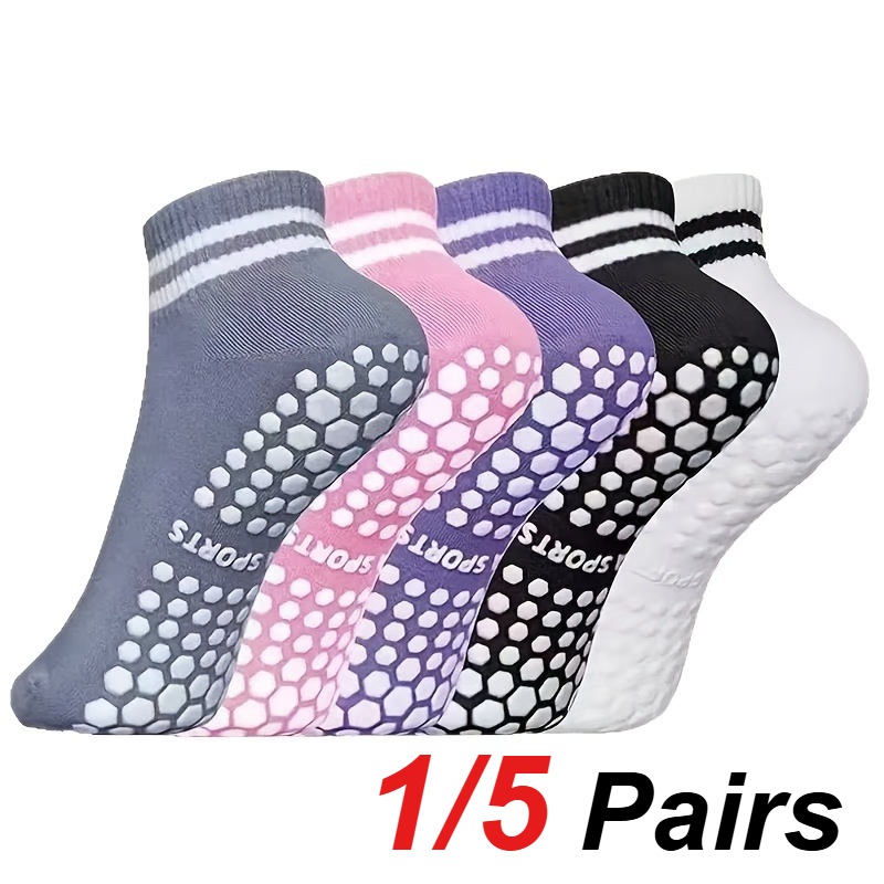 Pilates Is Yoga - 1/5 Par de Meias de Silicone