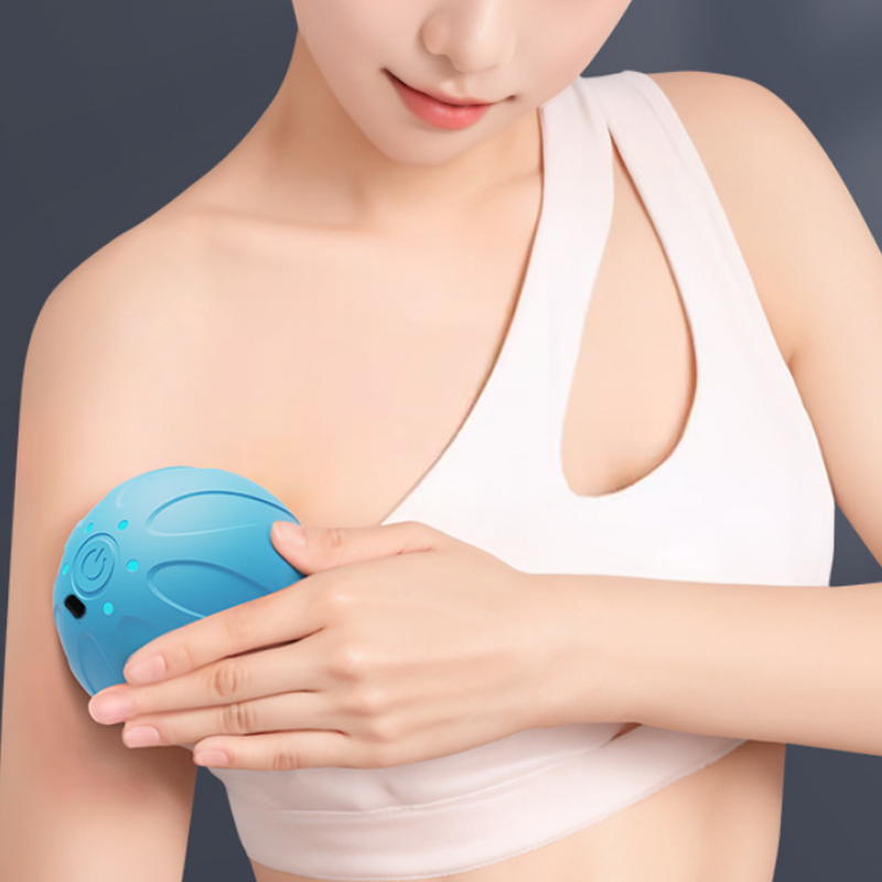 Pilates Yoga Ball - Nova Bola de Massagem Vibratória Portátil