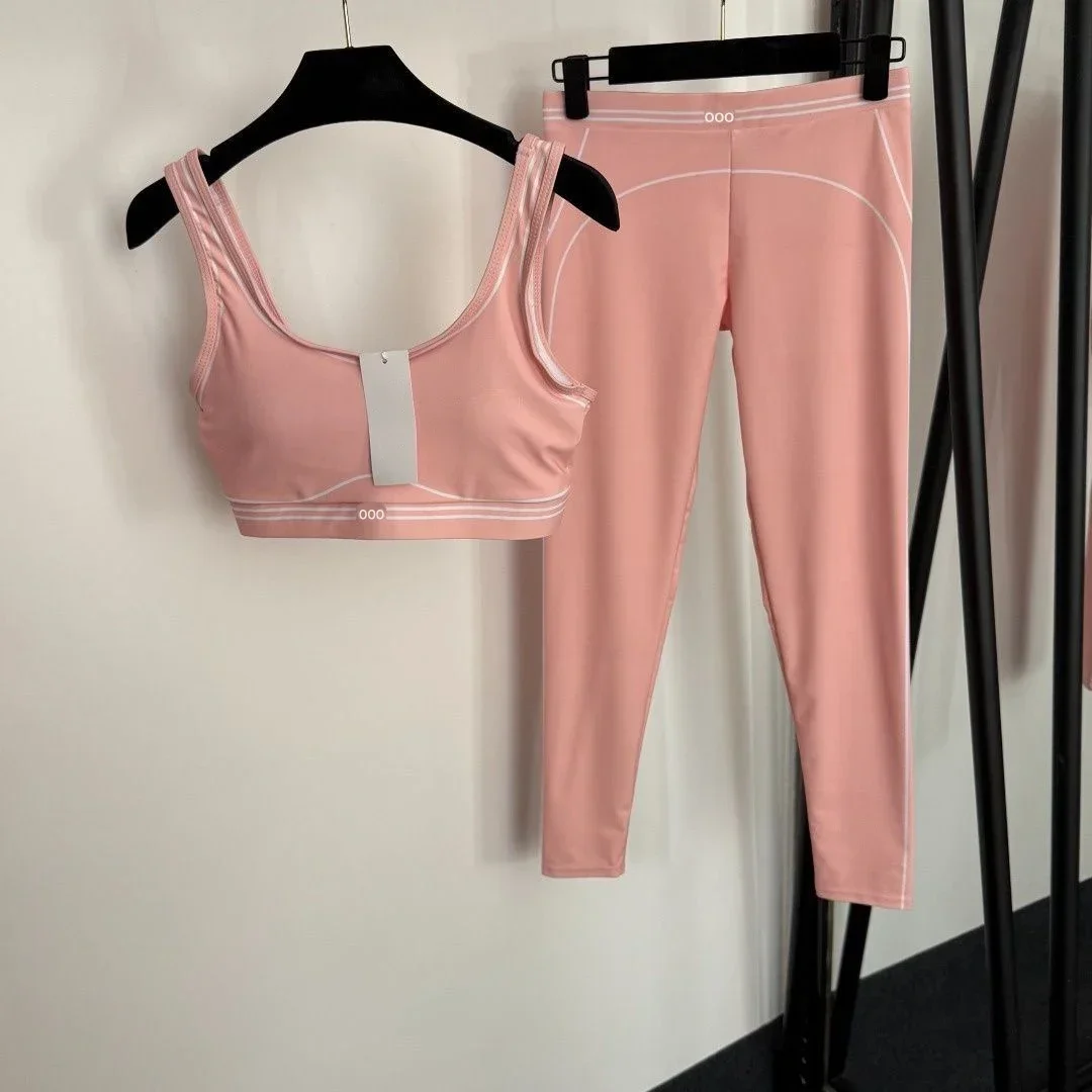 Pilates Yoga Workout - Conjunto de Top e Calças em