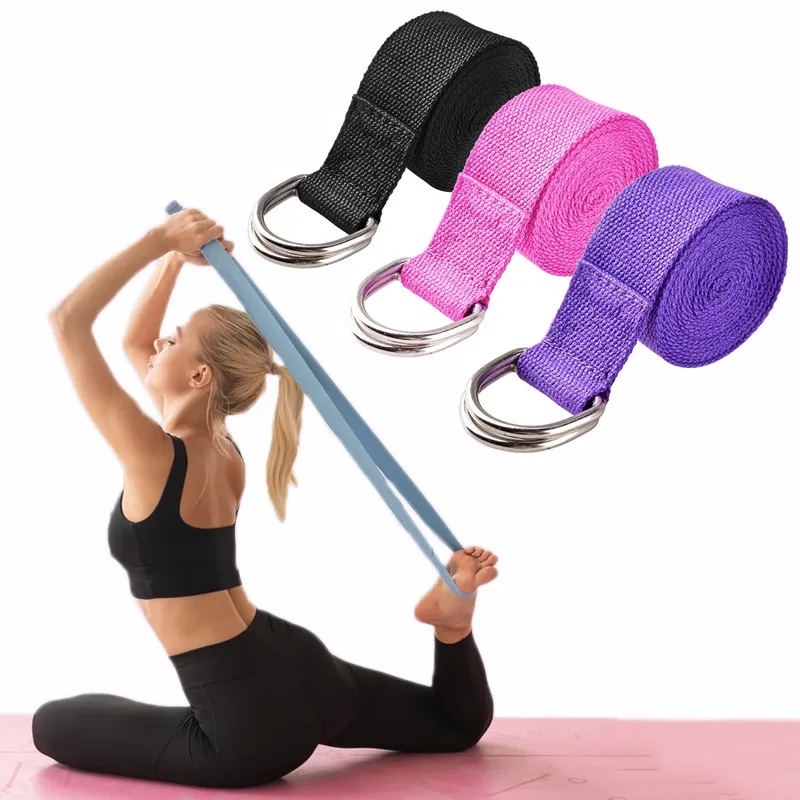 Pilates Yoga Ring - 183*3.8cm cinta de yoga algodão exercício