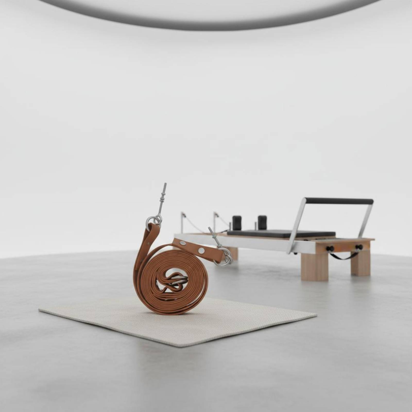Pilates & Yoga Knokke - Faixa Dupla Reformer para Pilates: Confortável,