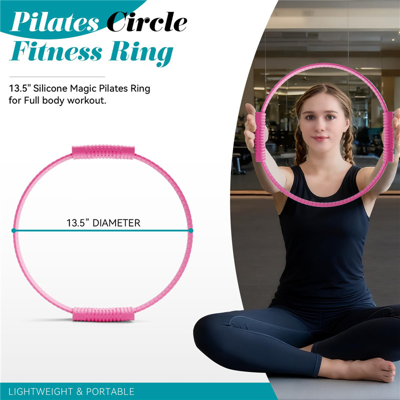 Pilates Yoga Ring - Anel de Yoga de Silicone Ecológico