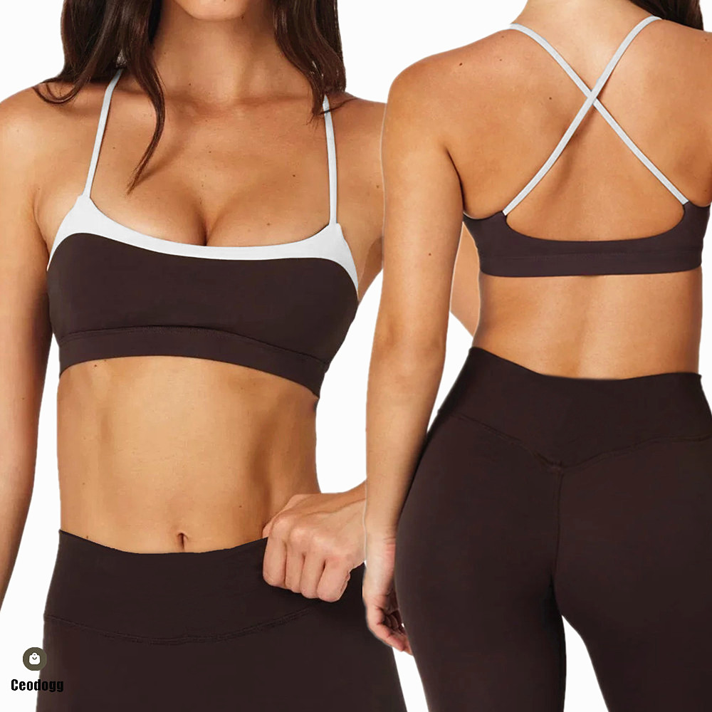 Pilates Yoga Wear - Sutiã de ioga para mulheres, calças,