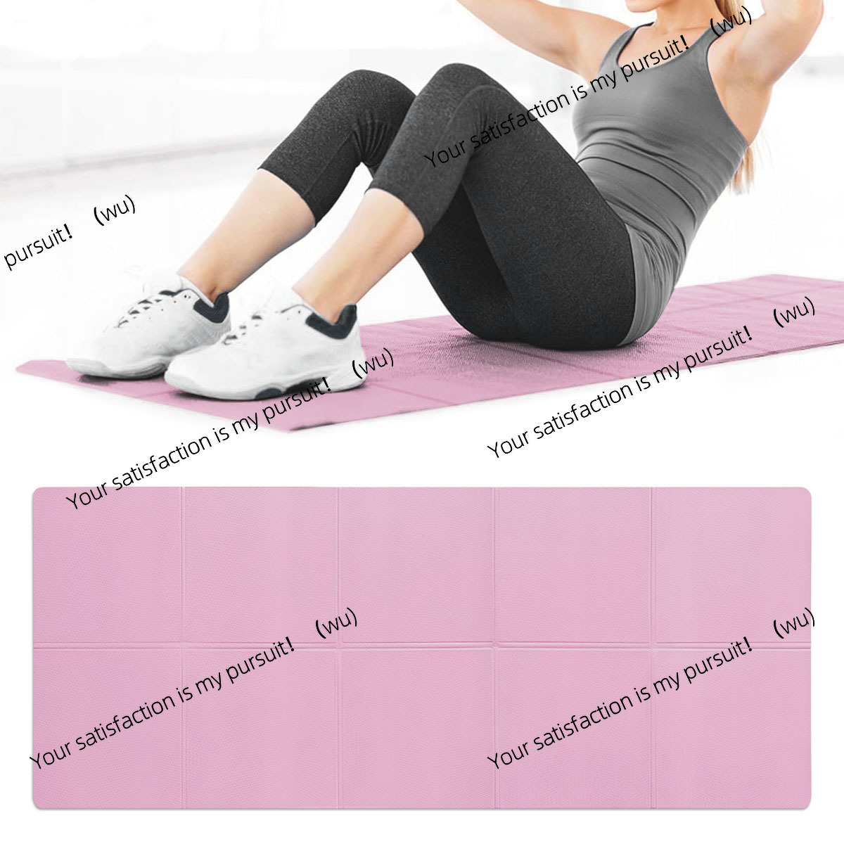 Tapete de exercício antiderrap - Pilates Yoga Etc avaliação e preço