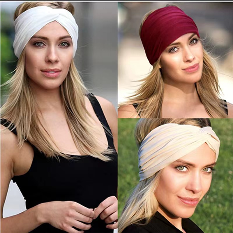 Faixa de Cabelo Elástica Larga - Pilates Yoga Ring avaliação e preço
