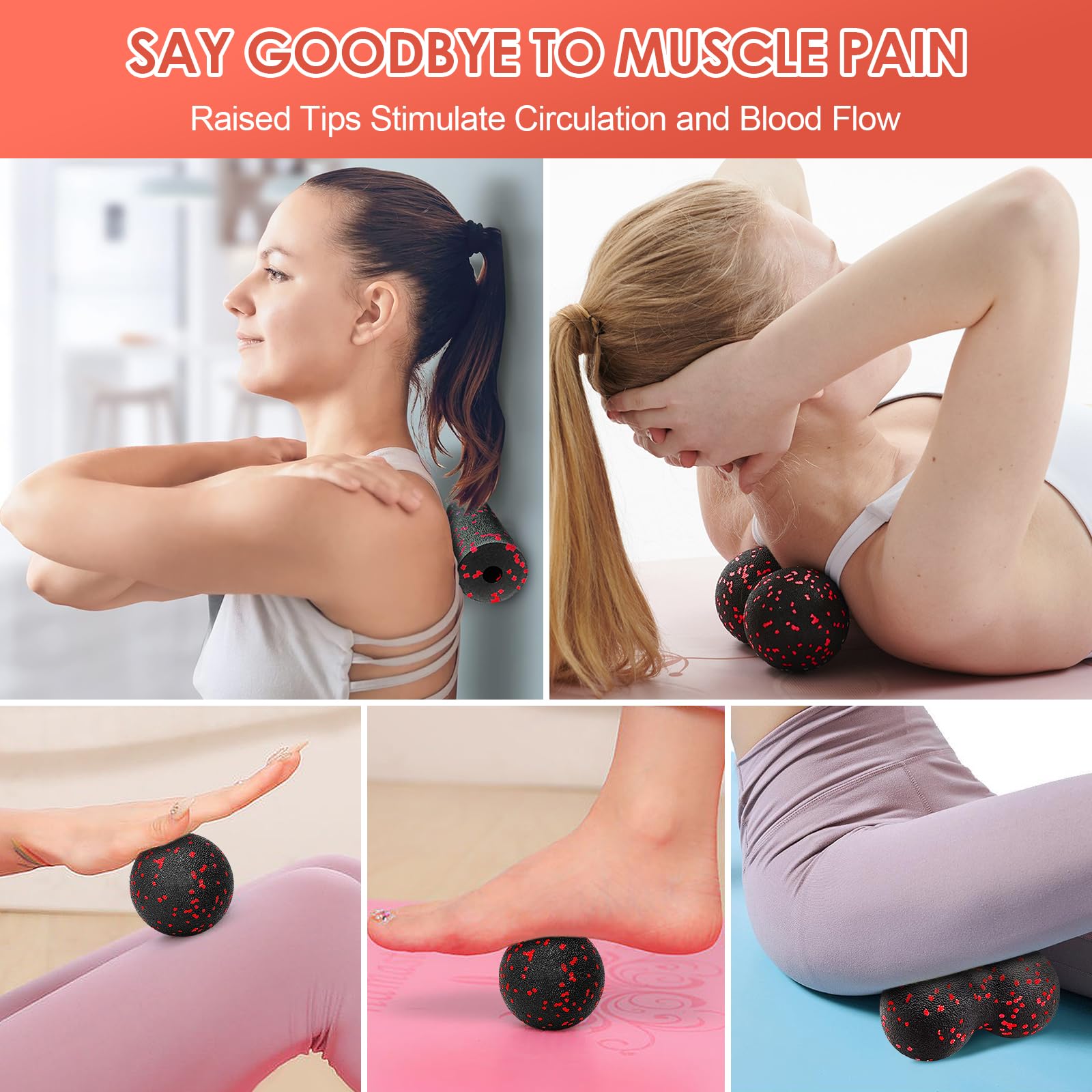 Rolo de massagem oco para ioga - Pilates Yoga Ball avaliação e preço