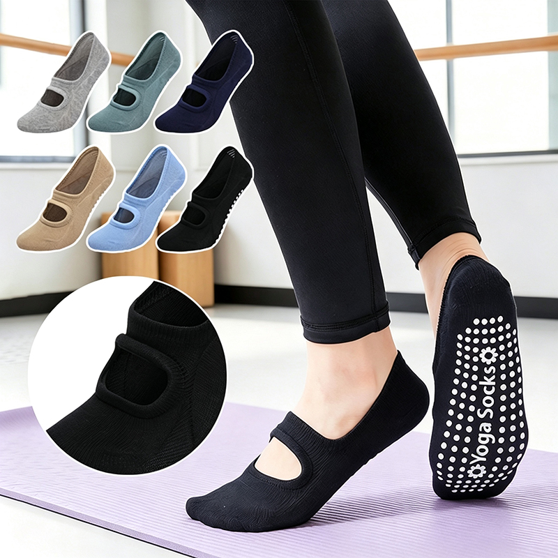 Meias de Yoga Antiderrapantes  - Pilates Yoga Workout avaliação e preço