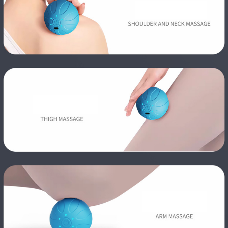 Nova Bola de Massagem Vibratór - Pilates Yoga Ball avaliação e preço