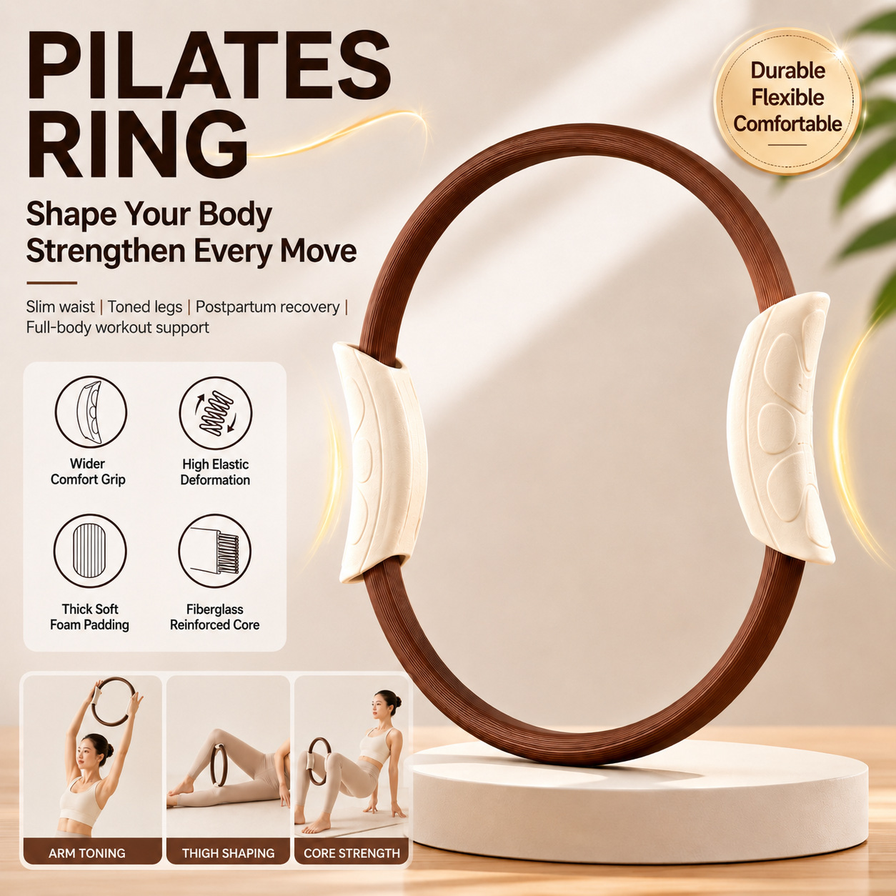 Anel de Pilates, Anel de Yoga, - Pilates Yoga Ring avaliação e preço