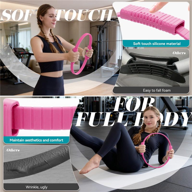 Anel de Yoga de Silicone Ecoló - Pilates Yoga Ring avaliação e preço